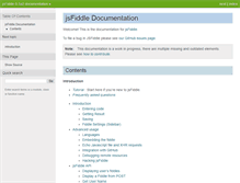 Tablet Screenshot of doc.jsfiddle.net